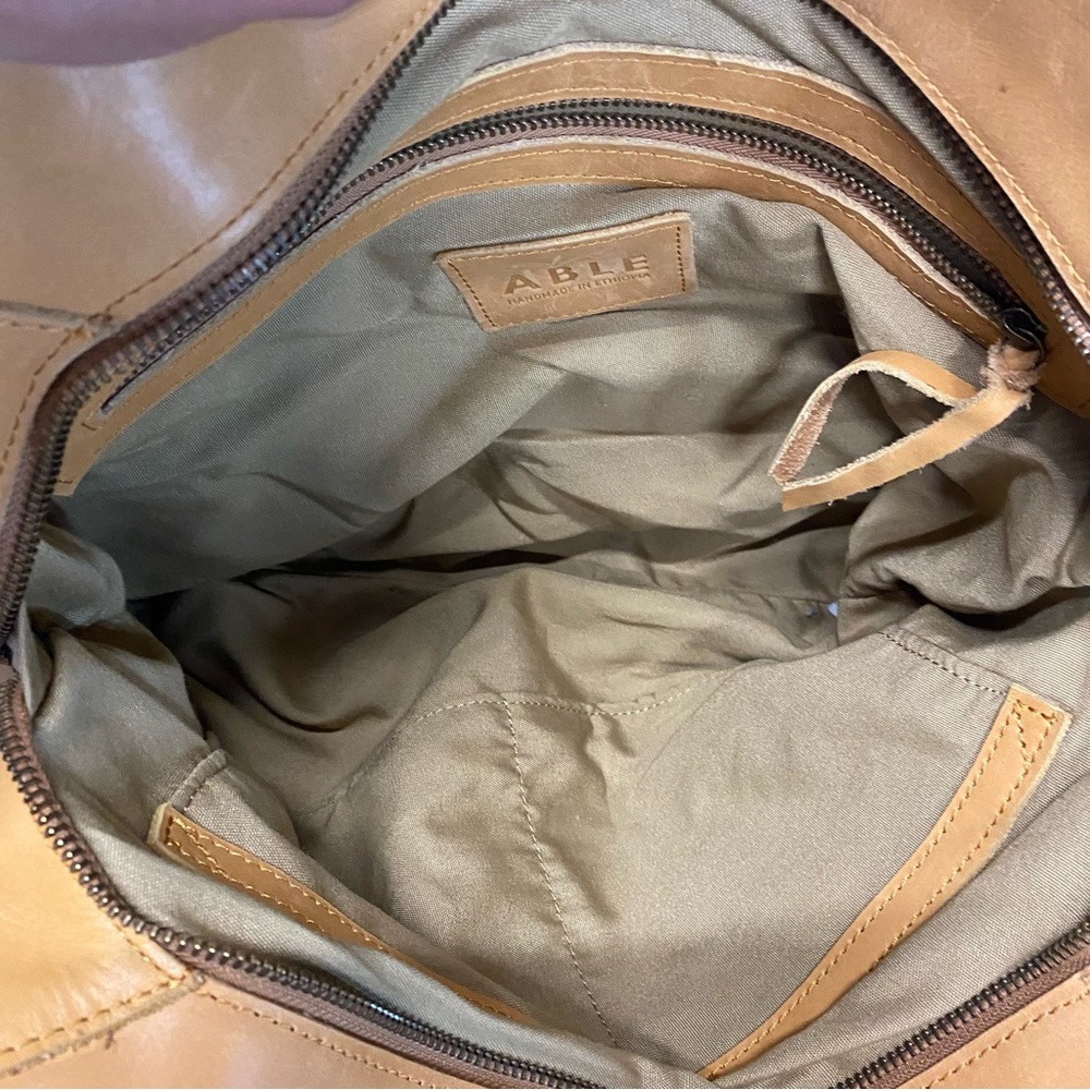 Able Tan Shoulder Bag - image 7